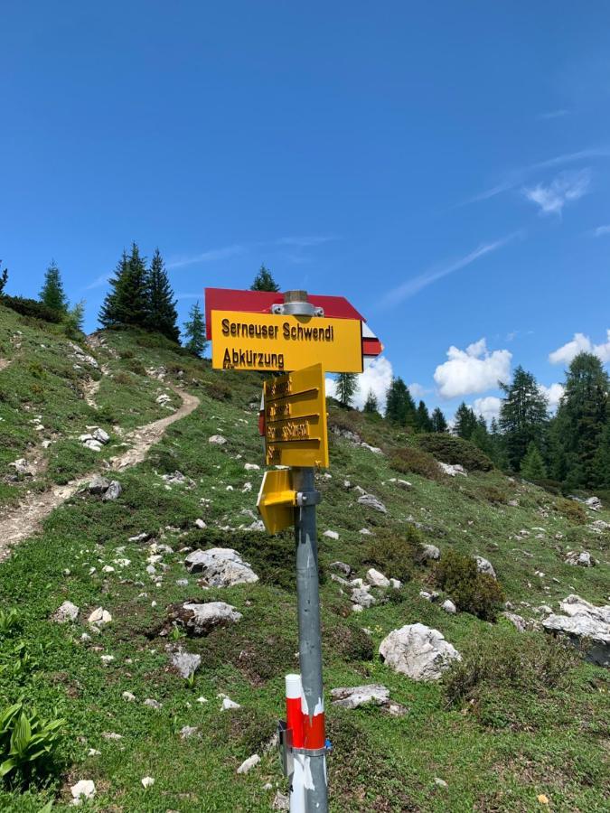 Fewo Gotschna Haus Bargis Klosters Luaran gambar