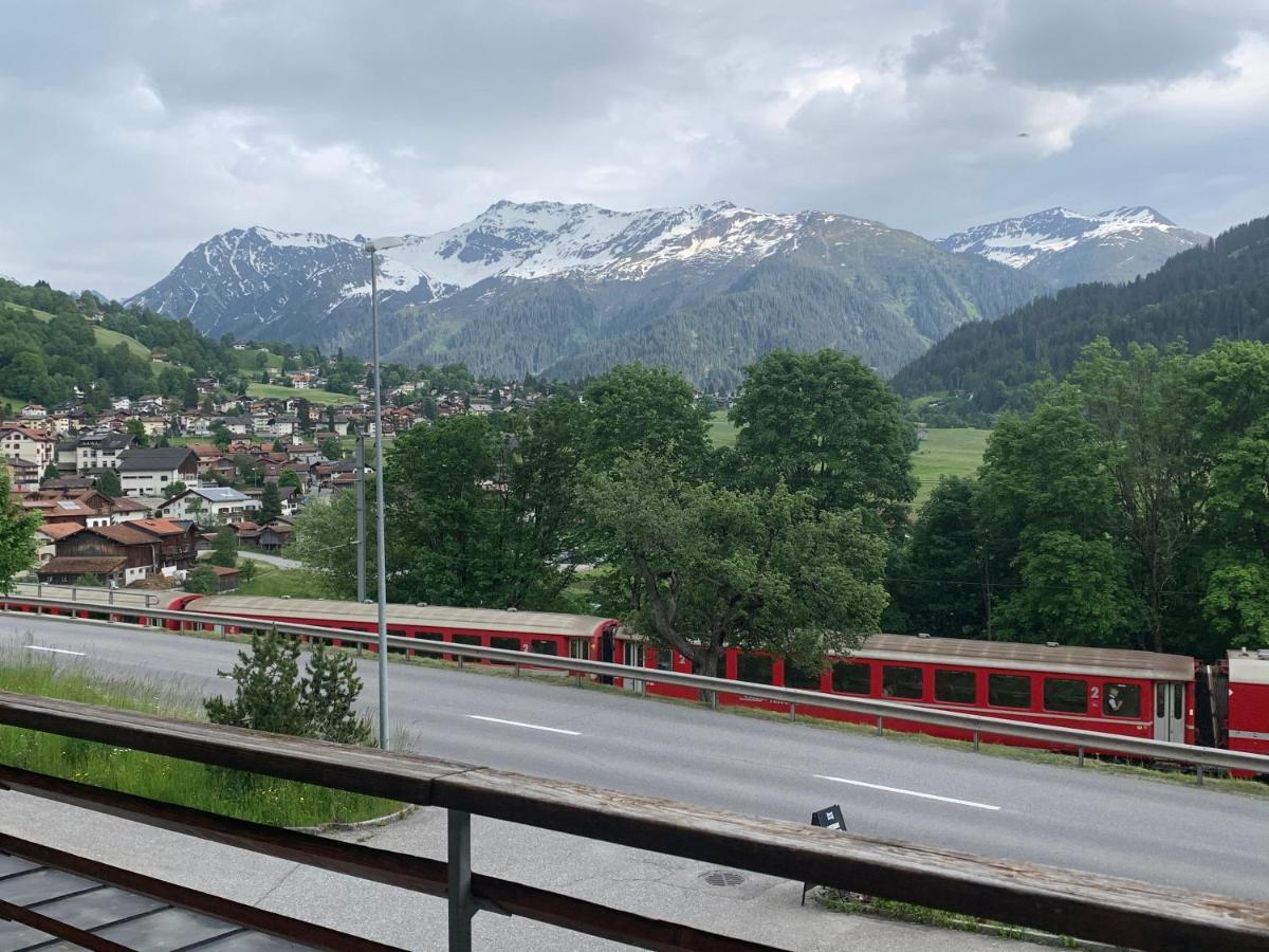 Fewo Gotschna Haus Bargis Klosters Luaran gambar