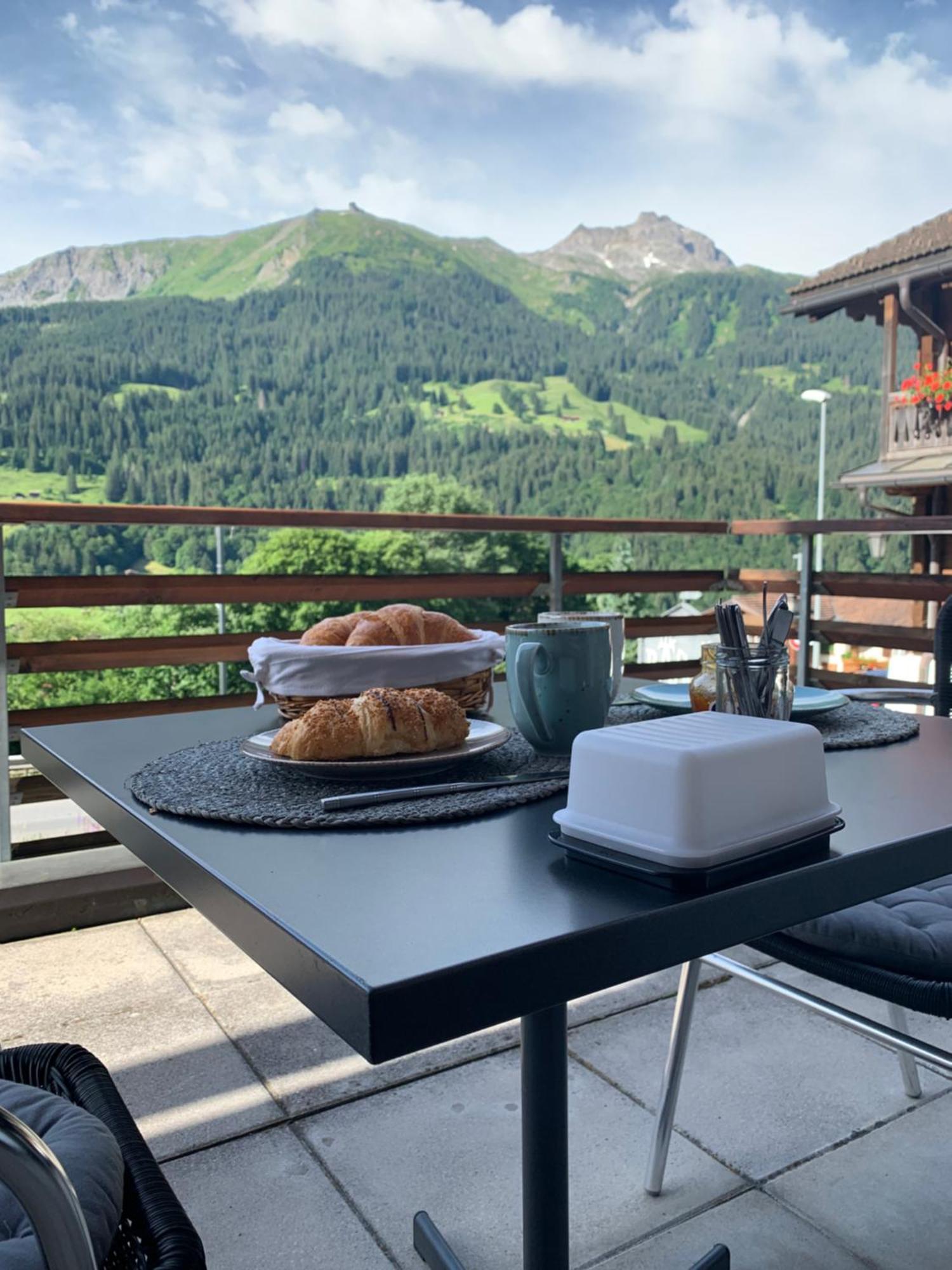 Fewo Gotschna Haus Bargis Klosters Luaran gambar